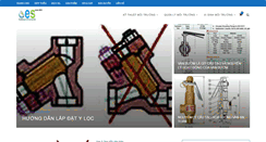 Desktop Screenshot of giaiphapmoitruong.net